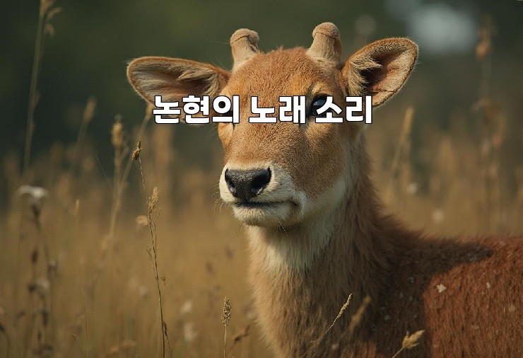 논현의 노래 소리