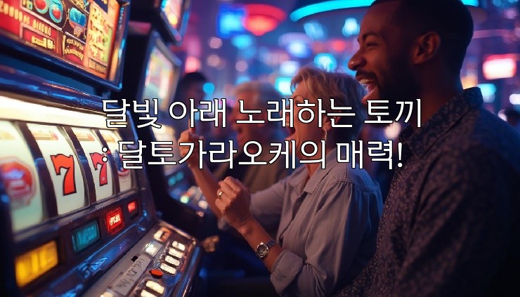 달빛 아래 노래하는 토끼: 달토가라오케의 매력!